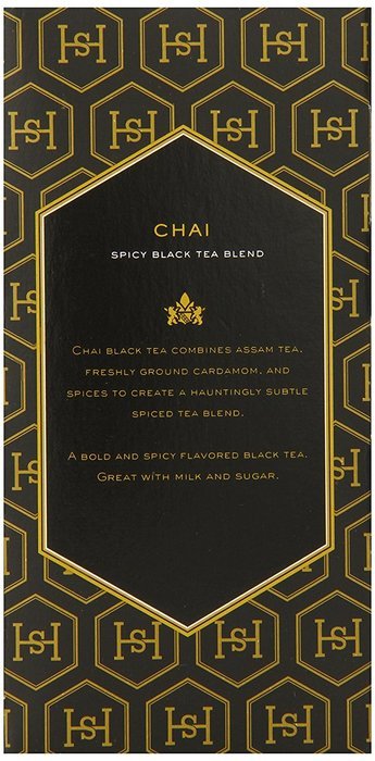 Harney & Sons Black Tea, Chai, 20 Tea Bags