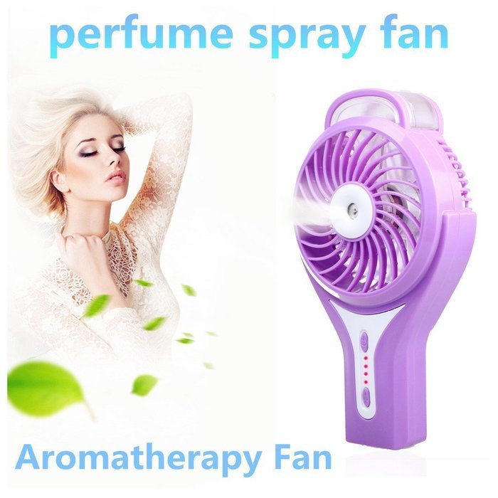 Portable Misting Fan, Silent Handheld USB Mini Fan with Personal Cooling Humidifier for Outdoor Hydrating Water... N4