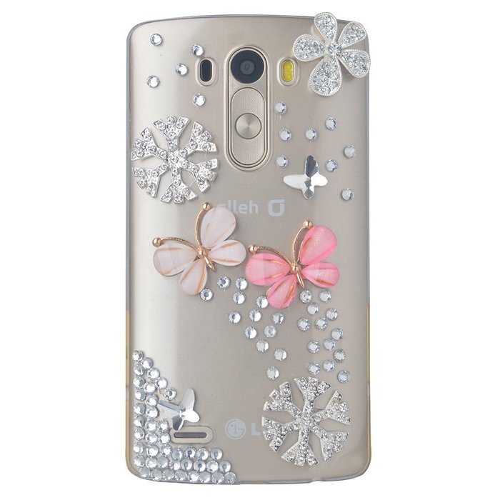 Spritech(TM) Bling Phone Case For LG V10,3D Handmade Crystal Perfume Pattern Accessary Design Clear Cellphone... N75
