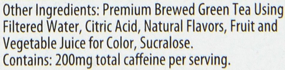 Celsius Green Tea, Peach Mango, 12 Ounce (Pack of 12) N77