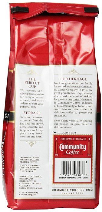 Community Coffee Premium Ground Coffee, Breakfast Blend, 12 oz., 3 Count N42