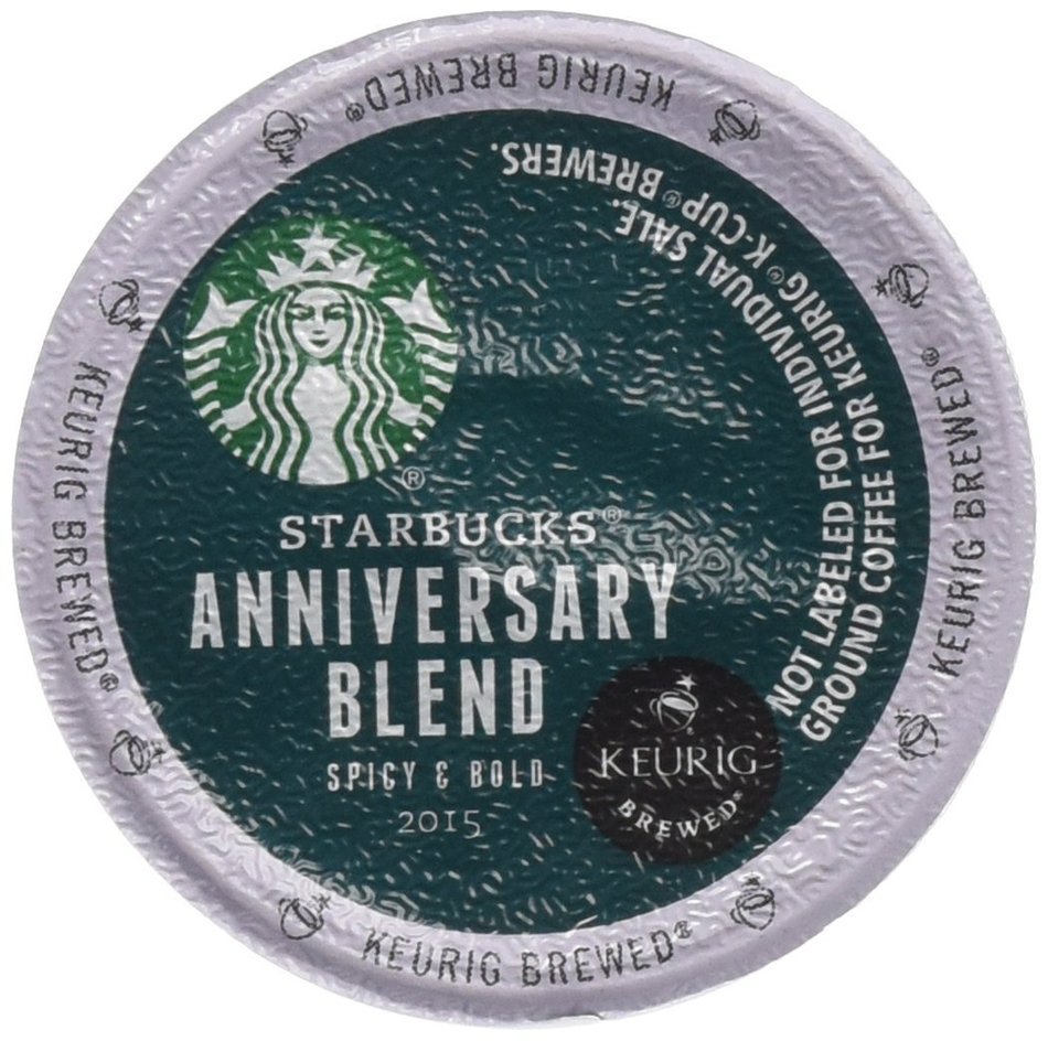 Starbucks Anniversary Blend, K-cup 12-count N6