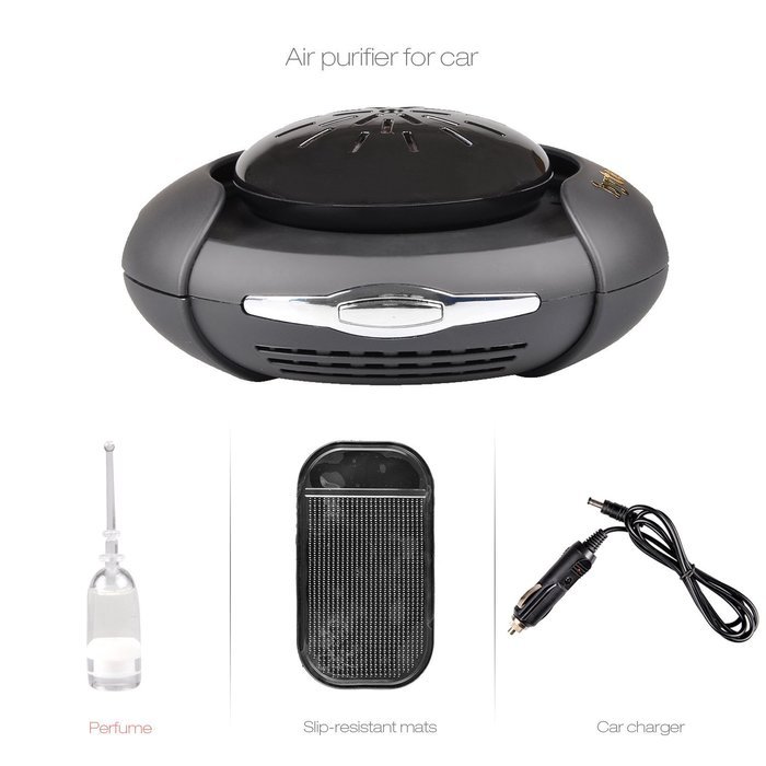 Car Air Purifier, Byter Car Air Freshener HEPA, Smoke Odor Eliminator and Car Interior Ionizer Remove Dust,Methanal... N6