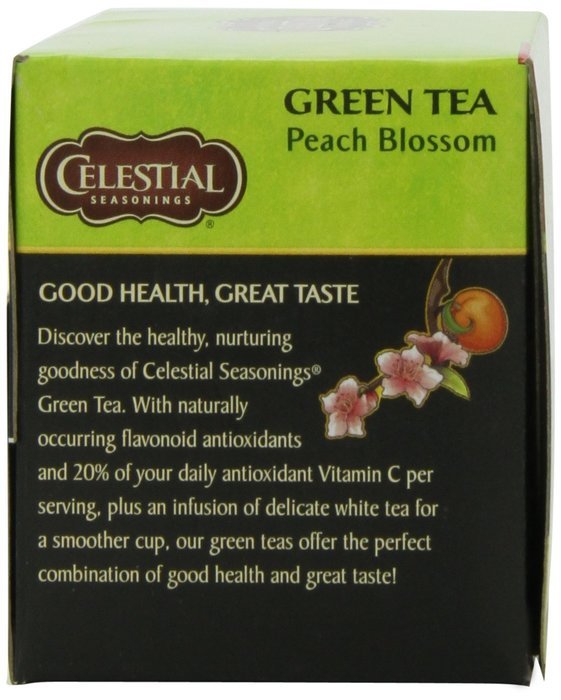 Celestial Seasonings Decaf Mint Green Tea, 20 Count (Pack of 6) N13