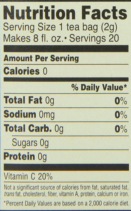 Celestial Seasonings Decaf Mint Green Tea, 20 Count (Pack of 6) N14