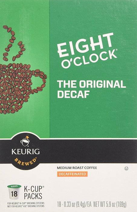 Eight O'Clock Coffee Original Decaf Coffee - 18 ct N4