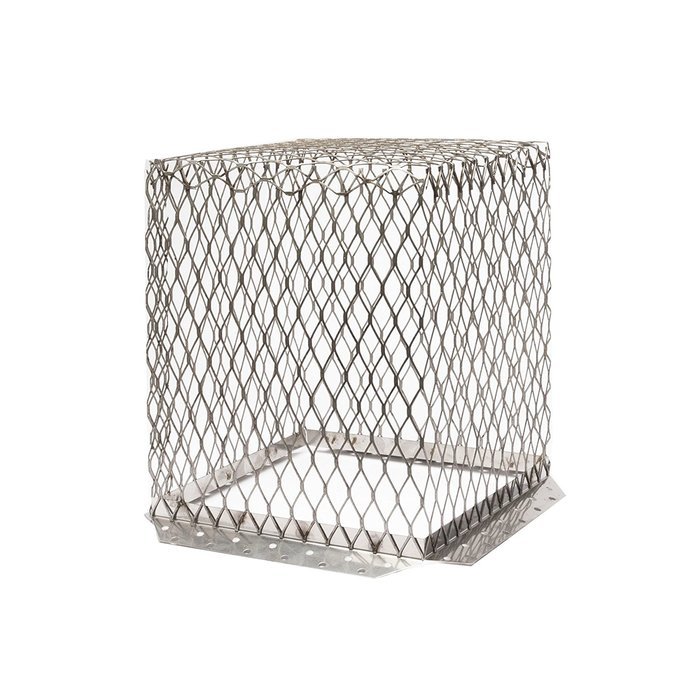 HY-C RVG1111 Stainless Steel Roof VentGuard with Wildlife Exclusion Screen, 11" x 11" x 13"