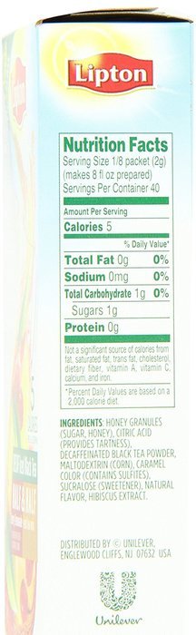 Lipton To Go Stix Iced Green Tea Mix, Tea and Honey, Blackberry Pomegranate, 10Count (Pack of 12) N12