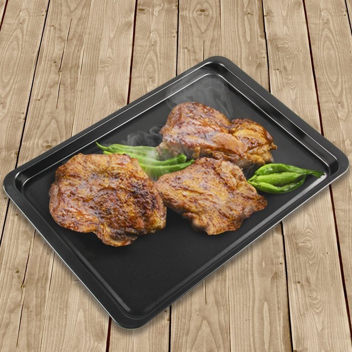 Yilove Non-stick Baking Cookie Sheet-Champagne,14.5"x10" N16