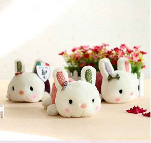 Jia Jia Trade Adorable Cute Rabbit Charcoal Air Purifiers Ornaments/Bunny Plush Dolls for Car Auto Home Bamboo... N4