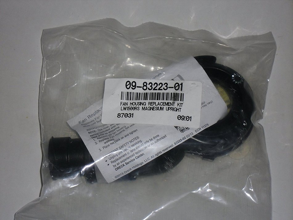 Oreck LW1500RS Magnesium Upright Fan Housing Swivel Part # 09-83223-01 N3