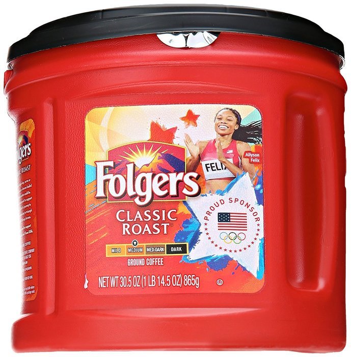 Folgers Classic Roast Coffee, 30.5 Ounce N2