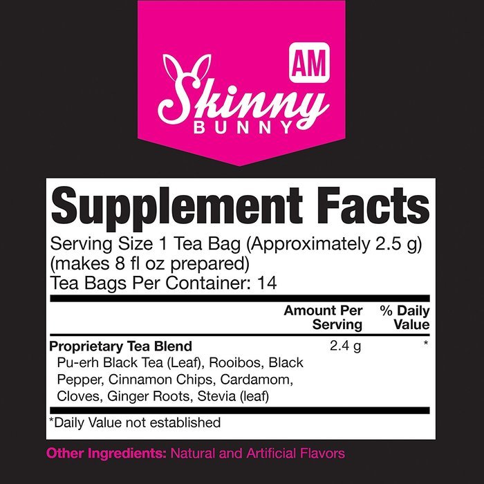 Skinny Bunny Tea Weight Loss & Detox Bundle: Manage Weight, Support Immune System, Healthy Cleanse & Promote Health... N2