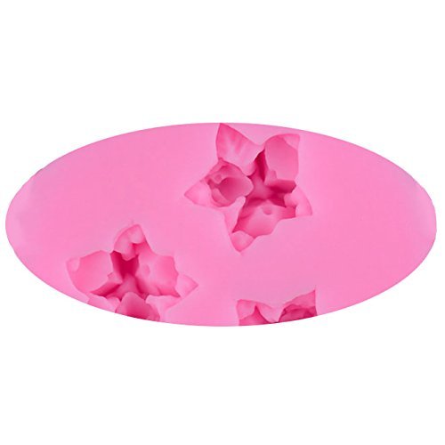 Eastlion Mini Cute DIY Big Flower Cake and Chocolate Decorating Fondant Silicone Sugar Craft Mold(Big Flower) N8