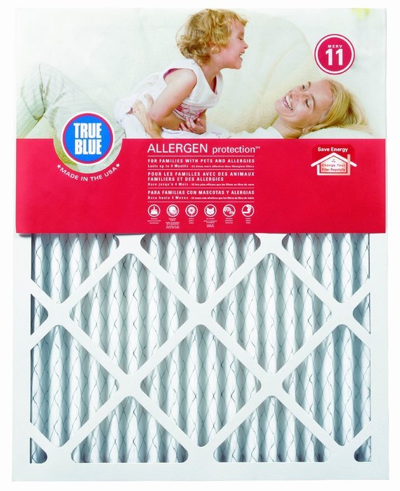 True Blue 320361.4 Allergen 20-Inch by 36-Inch by 1-Inch Air Filter, 4-Pack