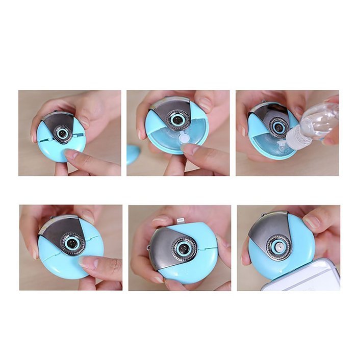 Pococina PO-MMS-011 2016 Brand New Mini Portable Mobile Beauty Mist Spray Diffuser Moisture Supplier Steam Humidifier... N3