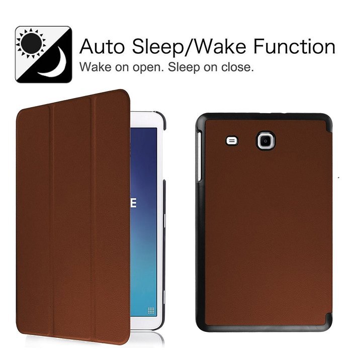 For Samsung Galaxy Tab E 9.6" Case - e-PlanetPro Magnetic closure Luxury QUALITY PU LEATHER Hard Shell PROTECTIVE...