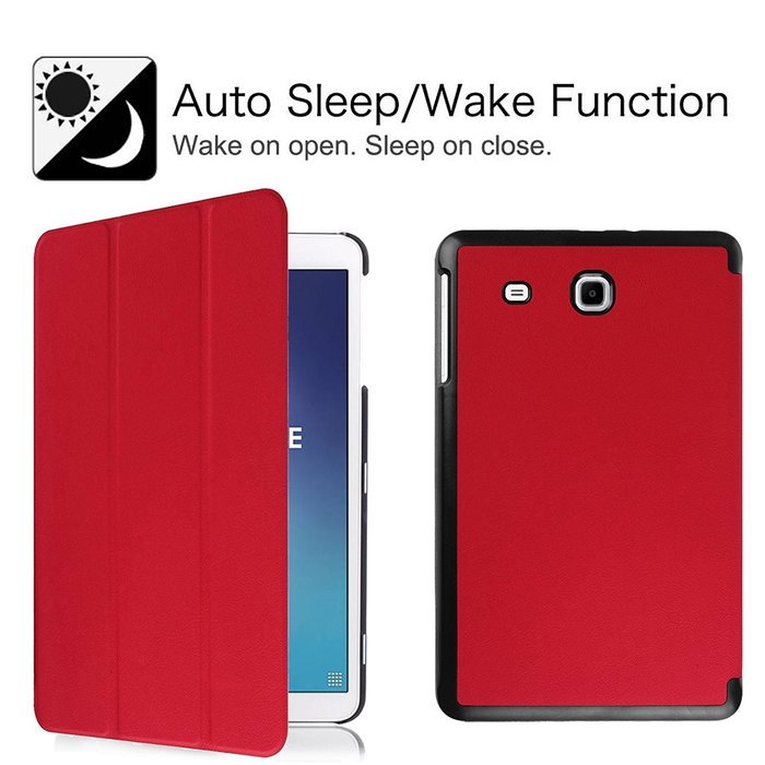 For Samsung Galaxy Tab E 9.6" Case - e-PlanetPro Magnetic closure Luxury QUALITY PU LEATHER Hard Shell PROTECTIVE... N4