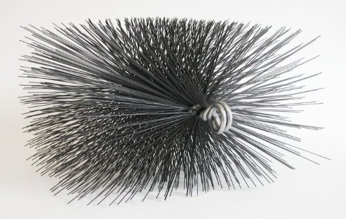 Rutland MS-913 9 in. X 13 in. Rectangular Master Sweep Round Wire Brush Head With .38 in. Npt Connector