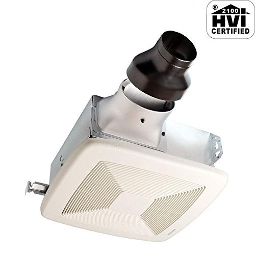 Broan LP80F White 80 CFM 1.1 Sone Energy Star Certified Bath Fan Finish Pack (Motor and Grille Assembly Only)