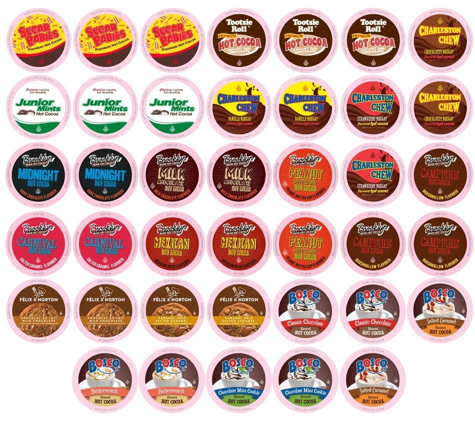 Two Rivers Bit of Everything Single-cup Sampler Pack for Keurig K-Cup Brewers, 40 Count N23