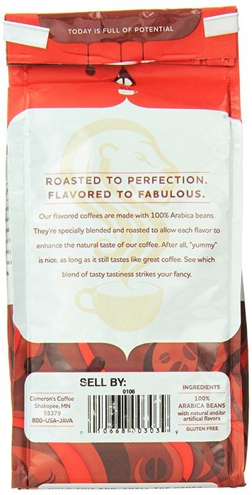 Cameron's Whole Bean Coffee, Toasted Southern Pecan, 32 Ounce (packaging may vary) N10