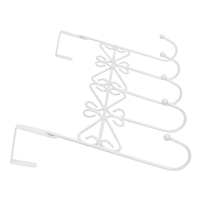 IMIEE The Door 5 Hook Rack Decorative Hanger for Hanging Your Clothes Coat Hat Belt and More , White by Imiee