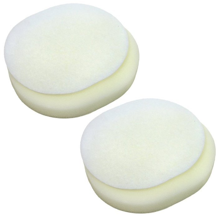 HQRP 2-Pack Foam and Felt Filter Kit for Shark XFF80 XFF8O Navigator NV80 NV70 UV420 NVC80C NV-C80C NV-80 NV-70...