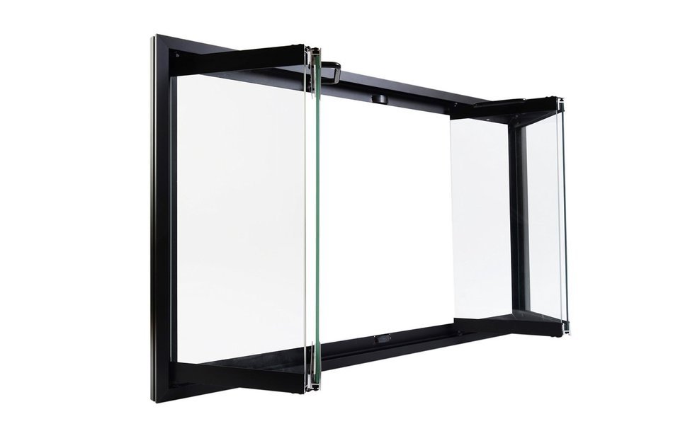 Superior Bi-Fold Glass Fireplace Door, Easy to Install, Stop Annoying Drafts and Lower Your Heating Bill (Fits... N4