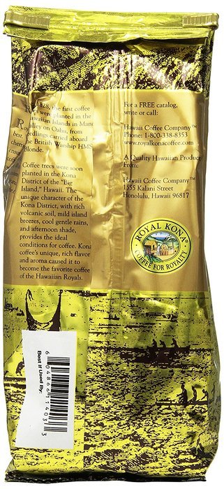 Royal Kona Ground Coffee, 100% Kona Private Reserve, Medium Roast, 0.44 Pound N4