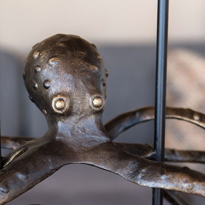 Viridian Bay Octopus Fireplace Candelabra N6