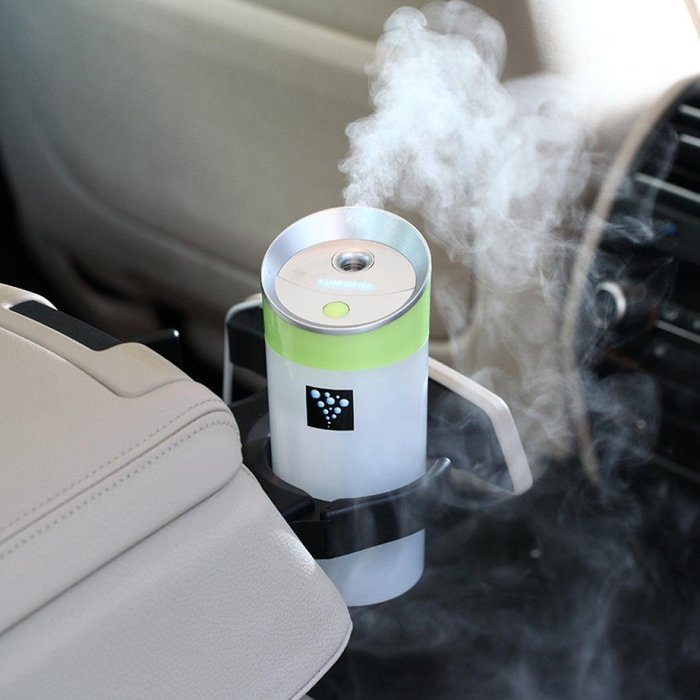 AutumnFall Car Family expenses Anion Humidifier Air Purifier Freshener With USB Interface (Blue)