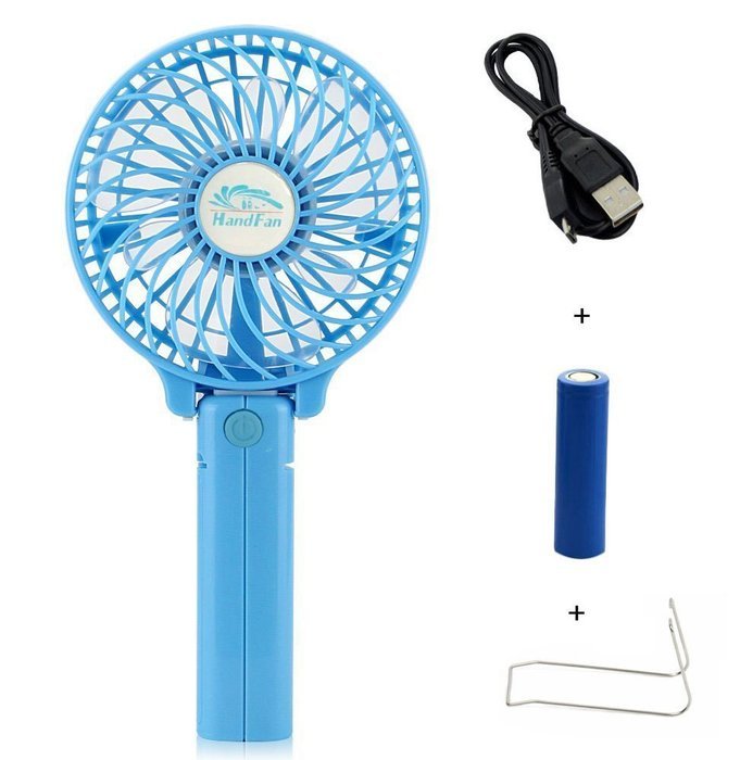 ETONG Handheld Rechargeable Fans 3 Speed Mini Fan Battery Operated Electric Personal Fans Foldable Fans Hand Bar...