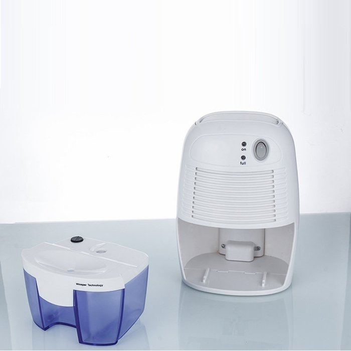 Wenkoni Mini Dehumidifiers Perfect for Smaller Room, Basements, Kitchen, Wardrobe, Car, Garage,(White) N3