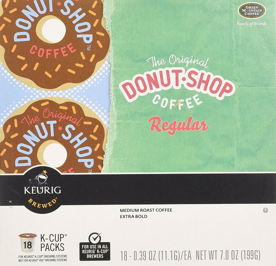 M. Block & Sons 00732 "Keurig" Coffee People&reg; The Original Donut Shop&trade; Extra Bold Coffee K-Cups, Medium Roast,... N3
