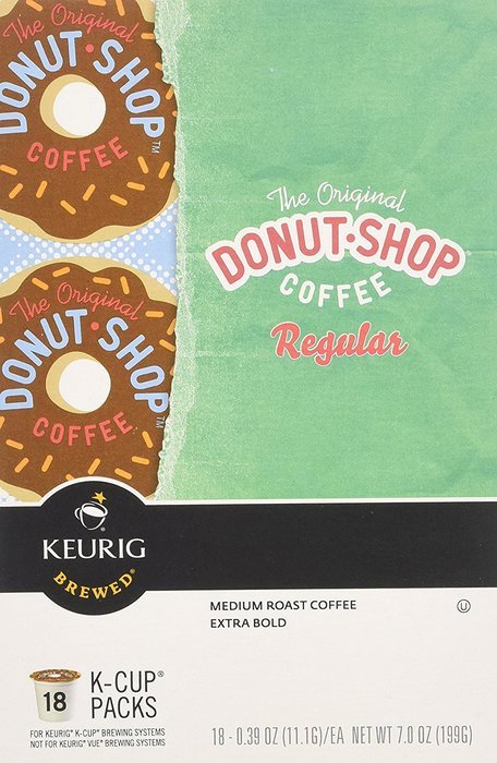 M. Block & Sons 00732 "Keurig" Coffee People&reg; The Original Donut Shop&trade; Extra Bold Coffee K-Cups, Medium Roast,... N4