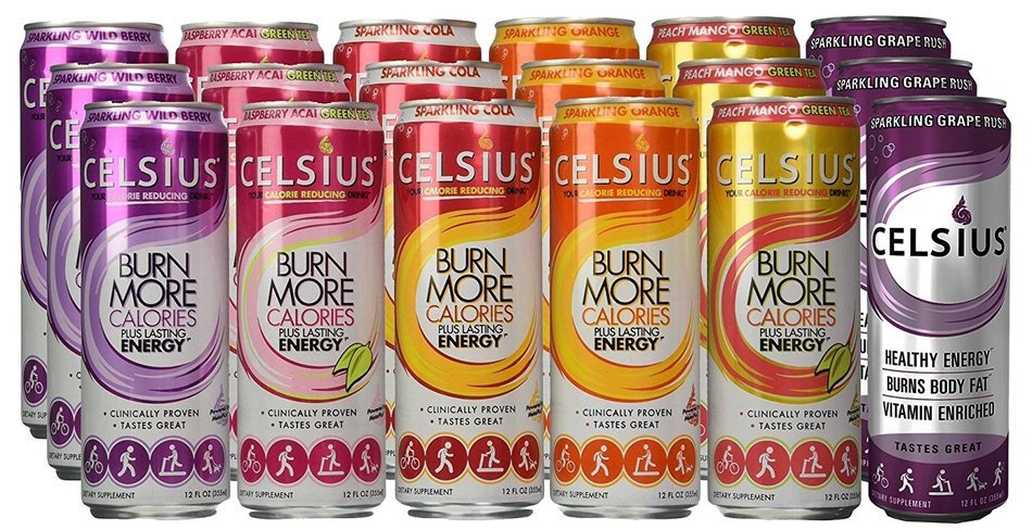 Celsius Green Tea, Peach Mango, 12 Ounce (Pack of 12) N90