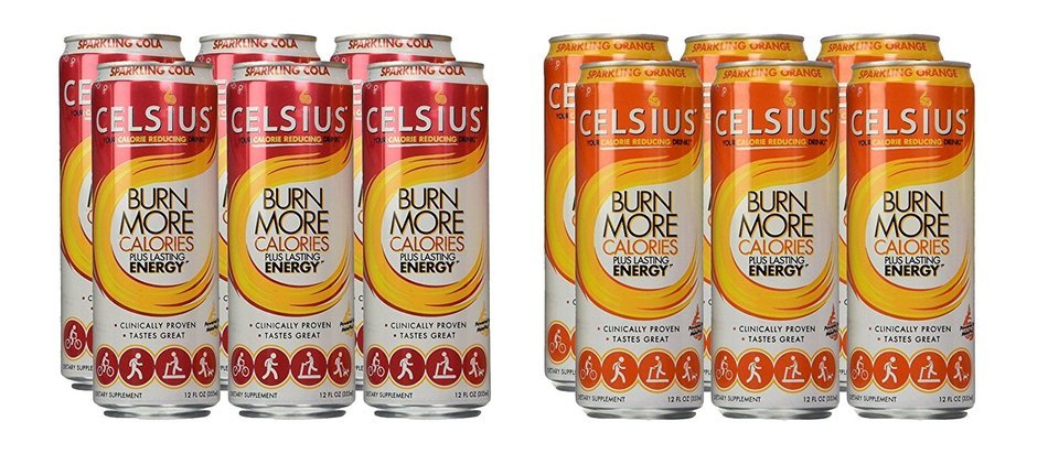 Celsius Green Tea, Peach Mango, 12 Ounce (Pack of 12) N91