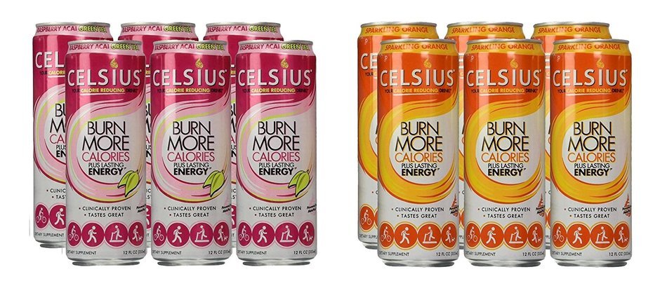 Celsius Green Tea, Peach Mango, 12 Ounce (Pack of 12) N97