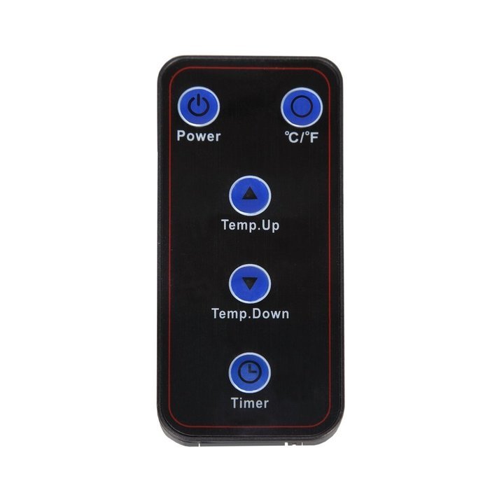 Homegear 1500 SqFt Infrared Electric Portable Space Heater Black +Remote Control N5
