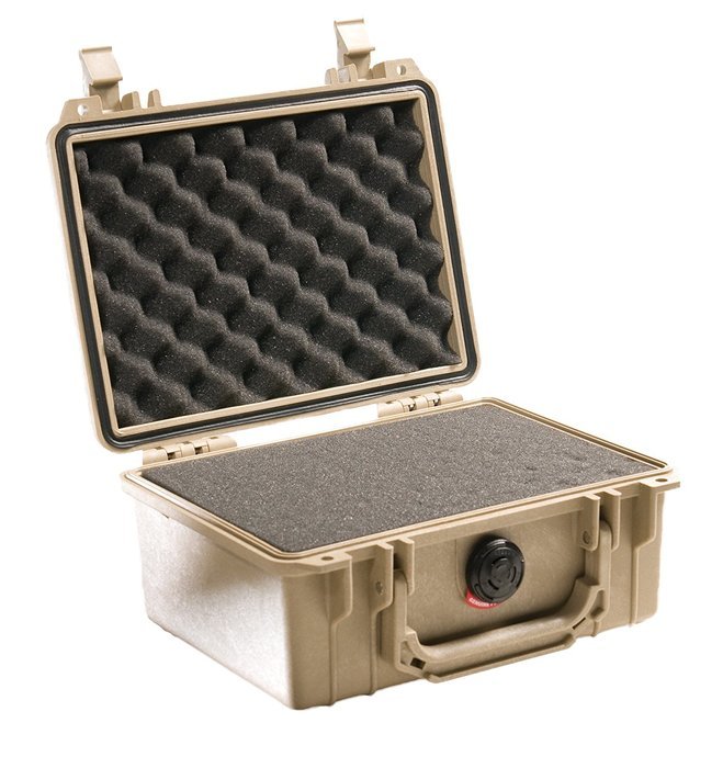 Equipment Case with Foam: 7.5" x 9.13" x 4.38" Color: Orange N5
