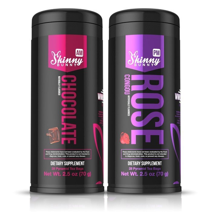 Skinny Bunny Tea Weight Loss & Detox Bundle: Manage Weight, Support Immune System, Healthy Cleanse & Promote Health... N10