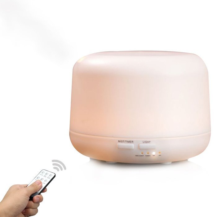 AromaLife 300ml Ultrasonic Aromatherapy Essential Oil Diffuser Cool Aroma Mist Humidifier with LED Light for Home... N12