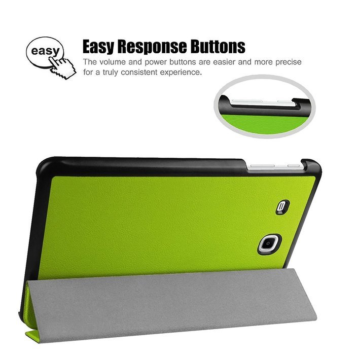 For Samsung Galaxy Tab E 9.6" Case - e-PlanetPro Magnetic closure Luxury QUALITY PU LEATHER Hard Shell PROTECTIVE... N6
