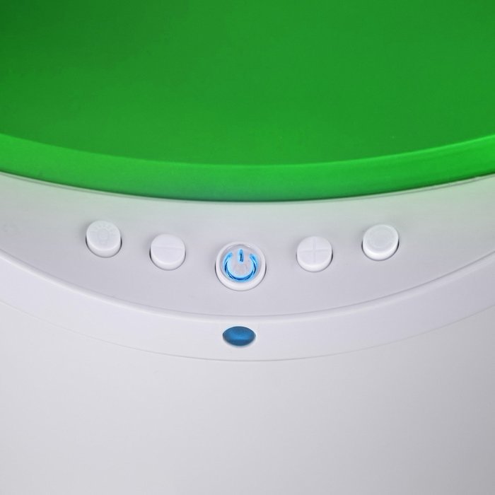 Samergy Bladeless Fan - 14 Inch - With LED Light & Remote (Green White)