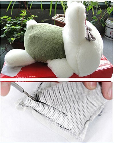 Jia Jia Trade Adorable Cute Rabbit Charcoal Air Purifiers Ornaments/Bunny Plush Dolls for Car Auto Home Bamboo... N5
