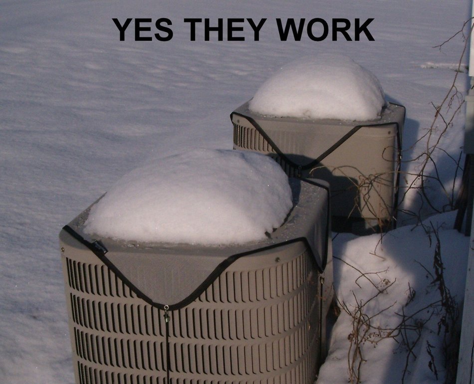 SALE - Outdoor Air Conditioner Cover - PremierAcCovers - Winter Breathable Top - 36x36 - Gray