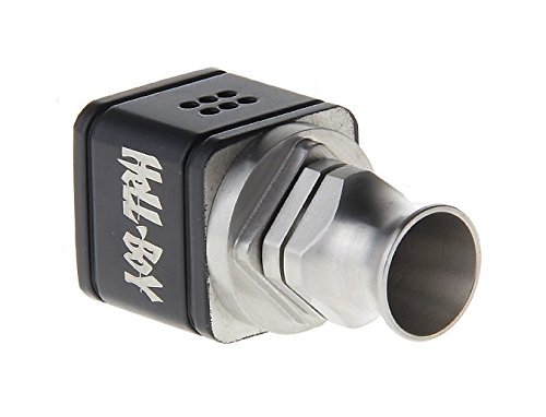 Hellboy Styled RDA Rebuildable Dripping w/ Wide Bore Top Cap - Stainless Steel N3