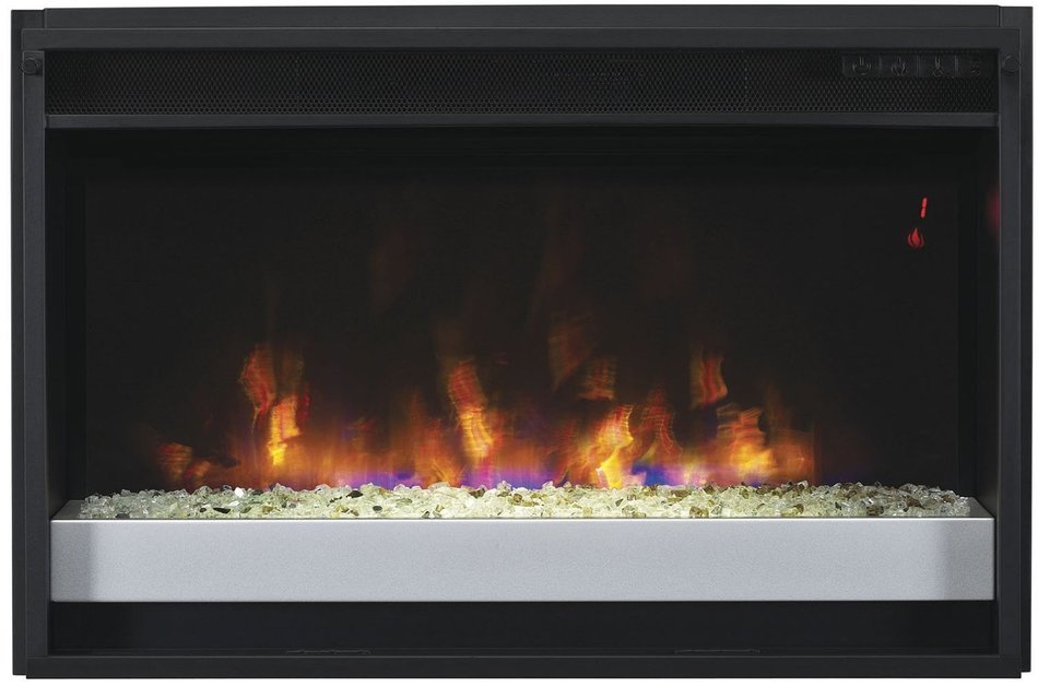 ClassicFlame 26EF031GPG-201 26" Contemporary Electric Fireplace Insert with Safer Plug N2