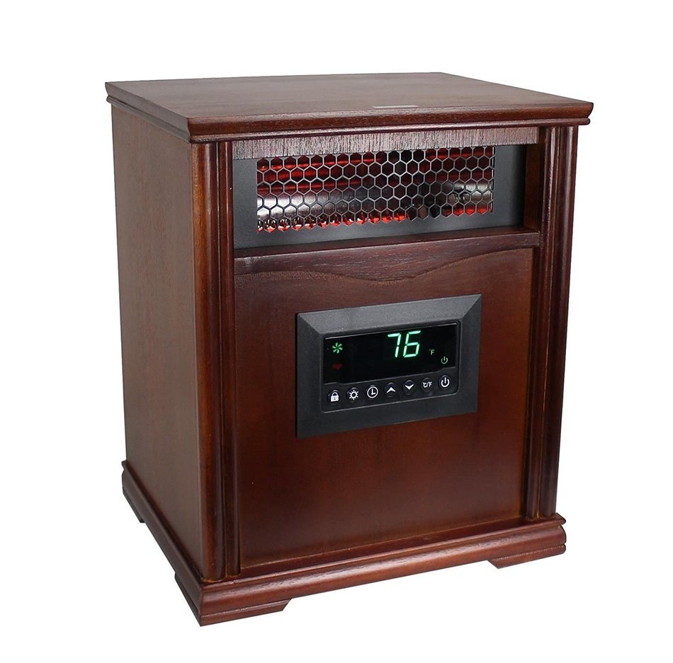 LifeSmart LifePro LS-1001HH 1,500 Watts Infrared Quartz Electric Portable Heater